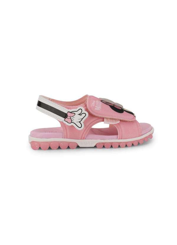 Calçados Bibi - Papete Infantil Bibi Summer Roller Sport 2.0 Rosa da Minnie Rosa