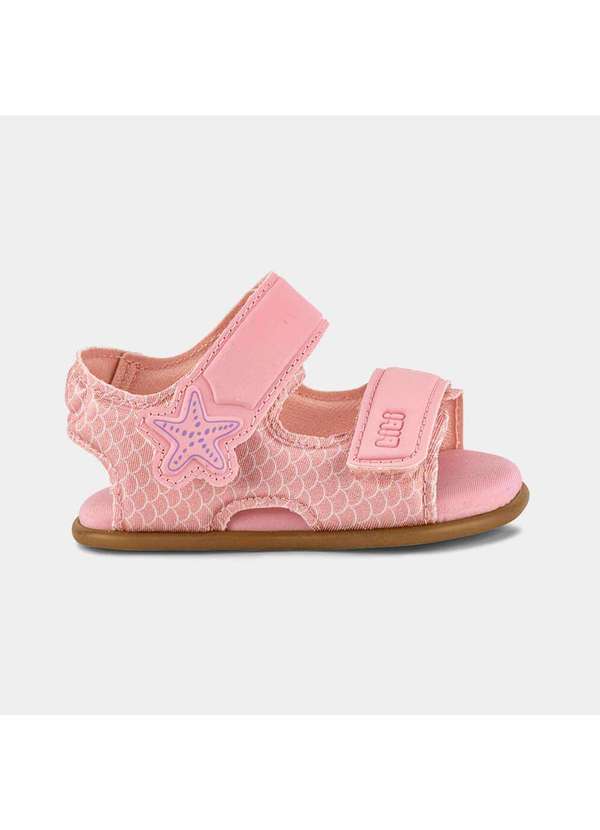 Calçados Bibi - Sandália Infantil Bibi Afeto 2.0 Rosa de Sereia Rosa