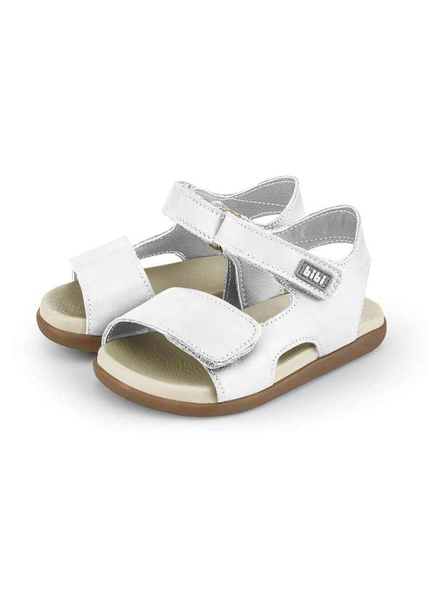 Calçados Bibi - Sandália Infantil Bibi Baby Soft Ii Branca Branco 2