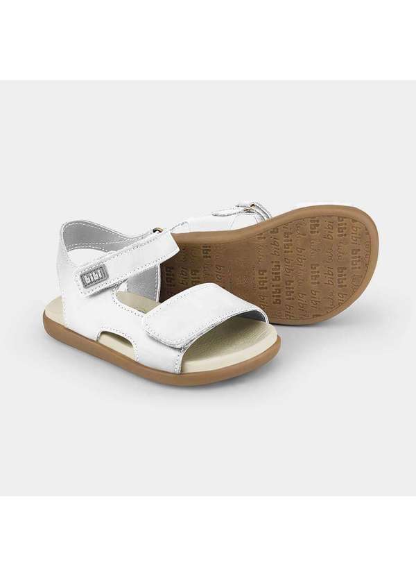 Calçados Bibi - Sandália Infantil Bibi Baby Soft Ii Branca Branco 9