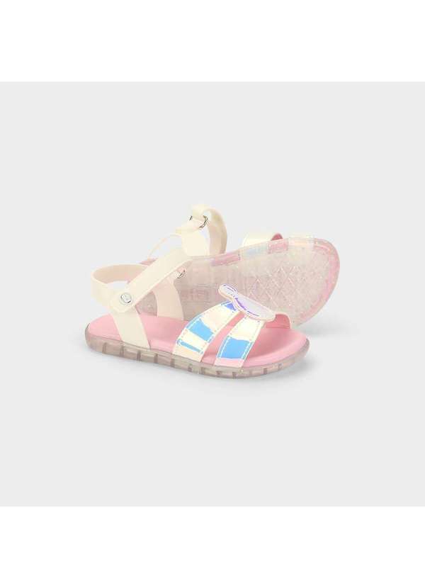 Calçados Bibi - Sandália Infantil Bibi Baby Soft Ii Rosa de Borboleta Rosa 4