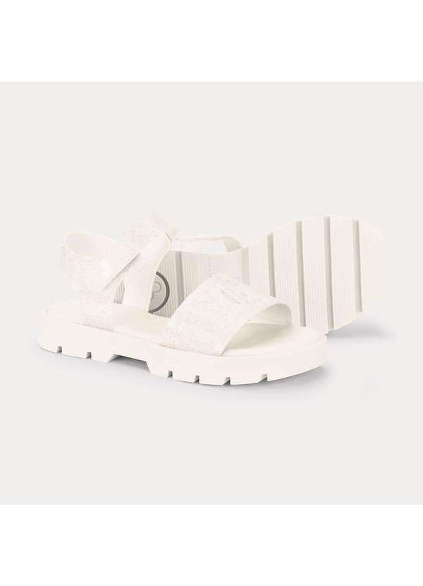 Calçados Bibi - Sandália Infantil Bibi Plataforma 2.0 Bege Bege 4