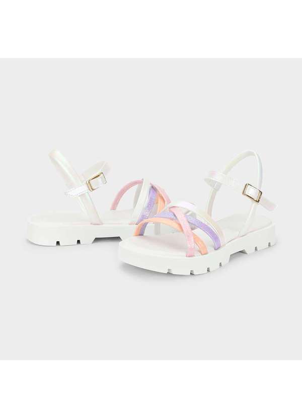 Calçados Bibi - Sandália Infantil Bibi Plataforma 2.0 Branca Branco 3