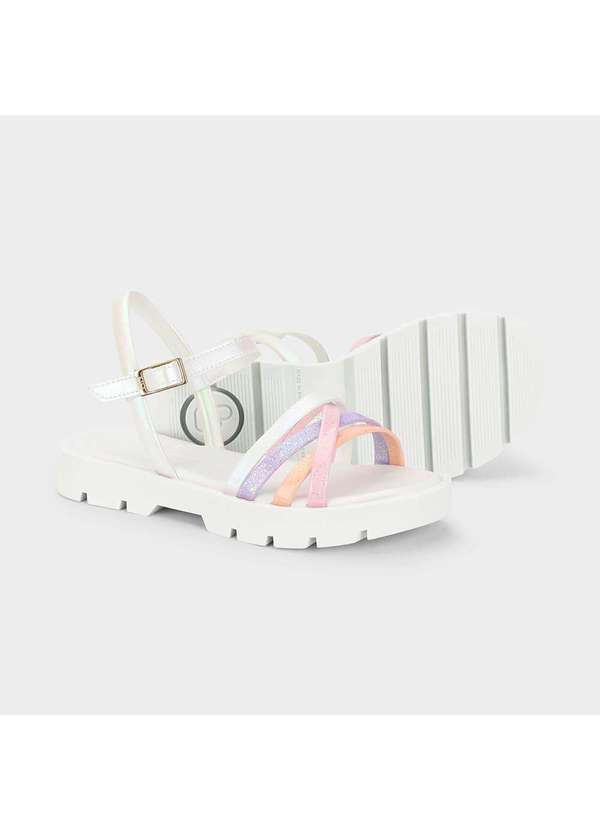 Calçados Bibi - Sandália Infantil Bibi Plataforma 2.0 Branca Branco 4