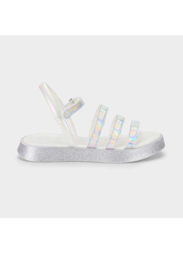 Calçados Bibi - Sandália Infantil Bibi Plataforma Branca Branco