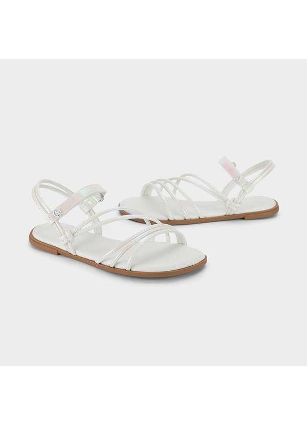 Calçados Bibi - Sandália Infantil Bibi Shine Kids Branca Branco 3