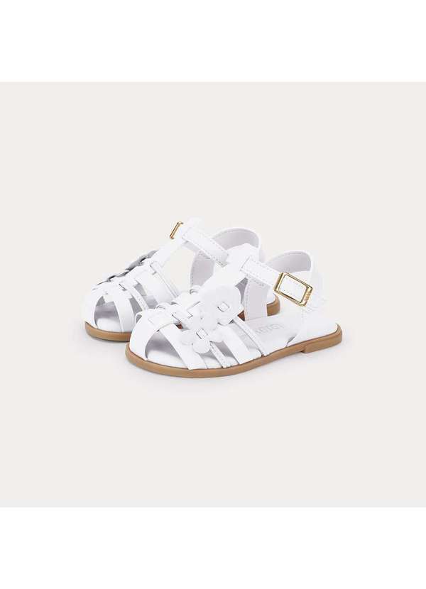 Calçados Bibi - Sandália Infantil Bibi Shine Mini Branca Branco 2