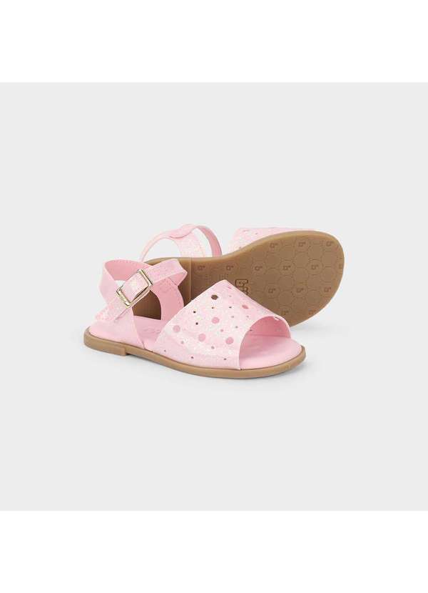 Calçados Bibi - Sandália Infantil Bibi Shine Mini Rosa Rosa 4