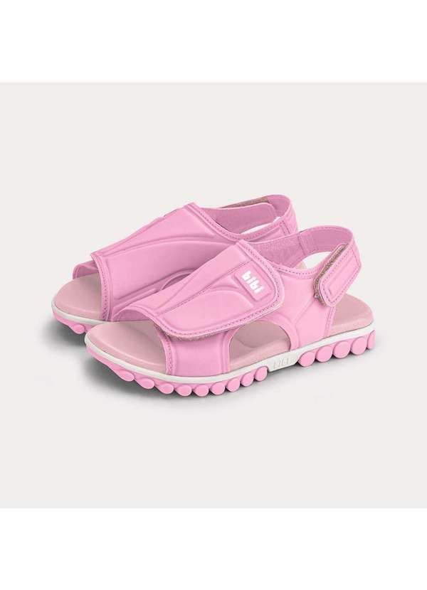 Calçados Bibi - Sandália Infantil Bibi Summer Roller Sport 2.0 Rosa Rosa 2