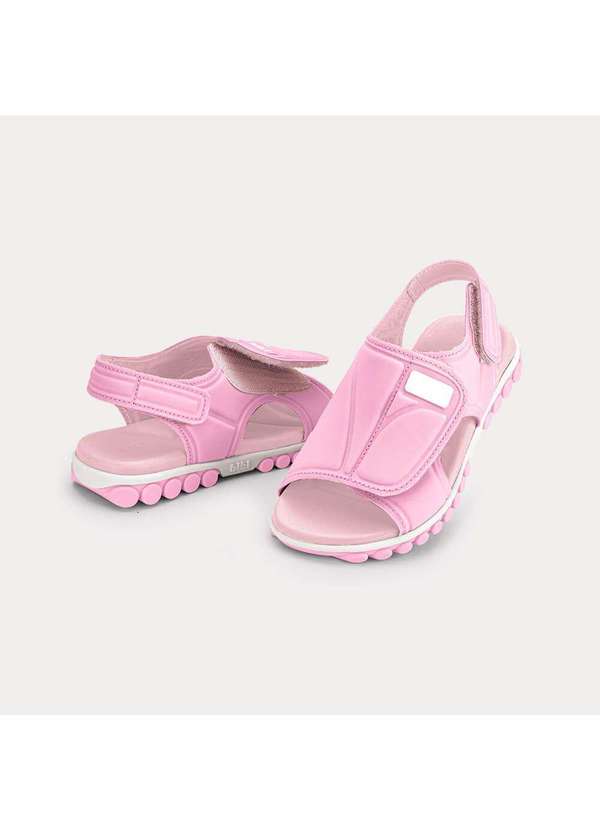 Calçados Bibi - Sandália Infantil Bibi Summer Roller Sport 2.0 Rosa Rosa 3