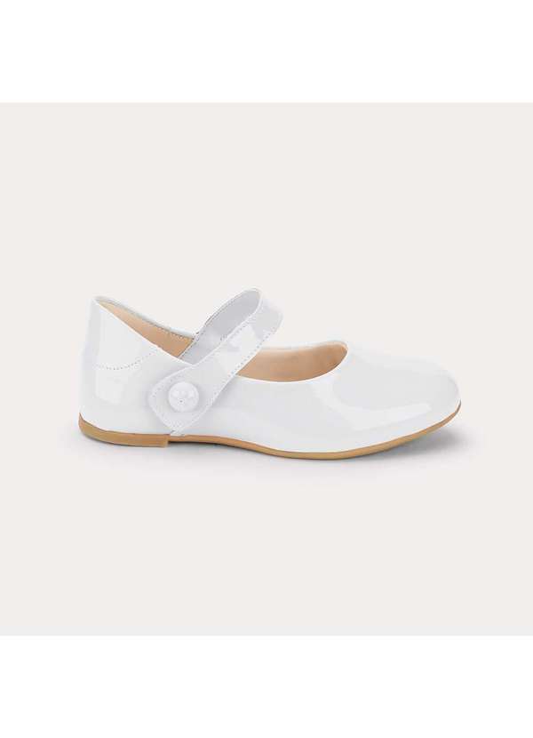 Calçados Bibi - Sapatilha Infantil Bibi Ballerina Basic Branca Branco