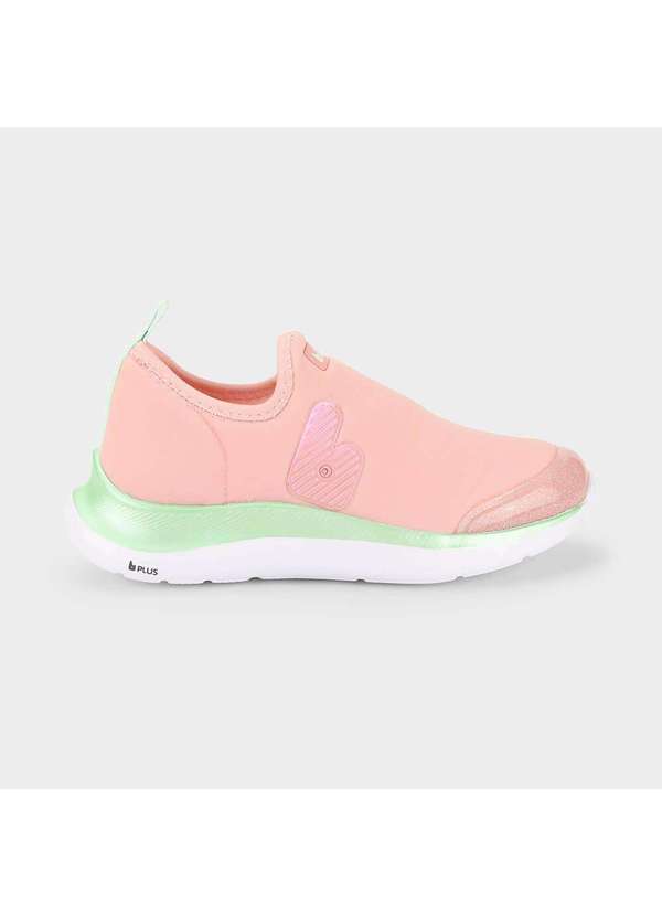 Calçados Bibi - Tênis Infantil Bibi Action Rosa com Verde Rosa