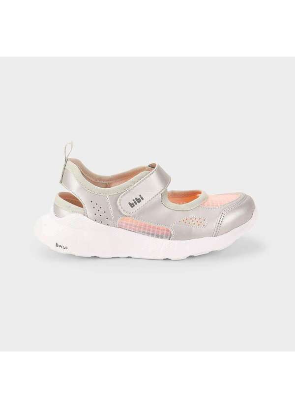 Calçados Bibi - Tênis Infantil Bibi Evolution Ii Prata Prata