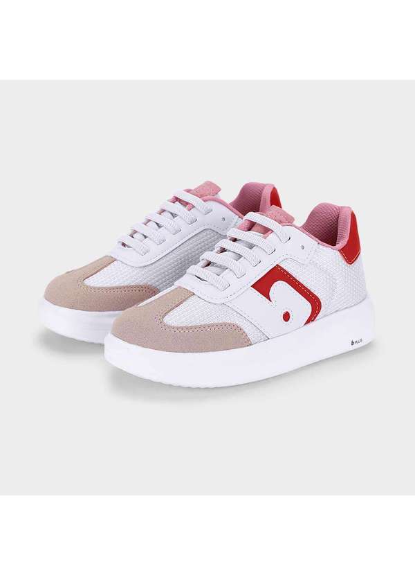 Calçados Bibi - Tênis Infantil Bibi Glam Branco Branco 2