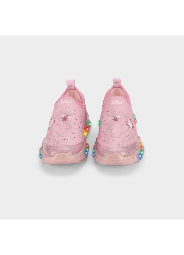 Calçados Bibi - Tênis Infantil de Luz Bibi Roller Celebration 3.0 Rosa Rosa 3