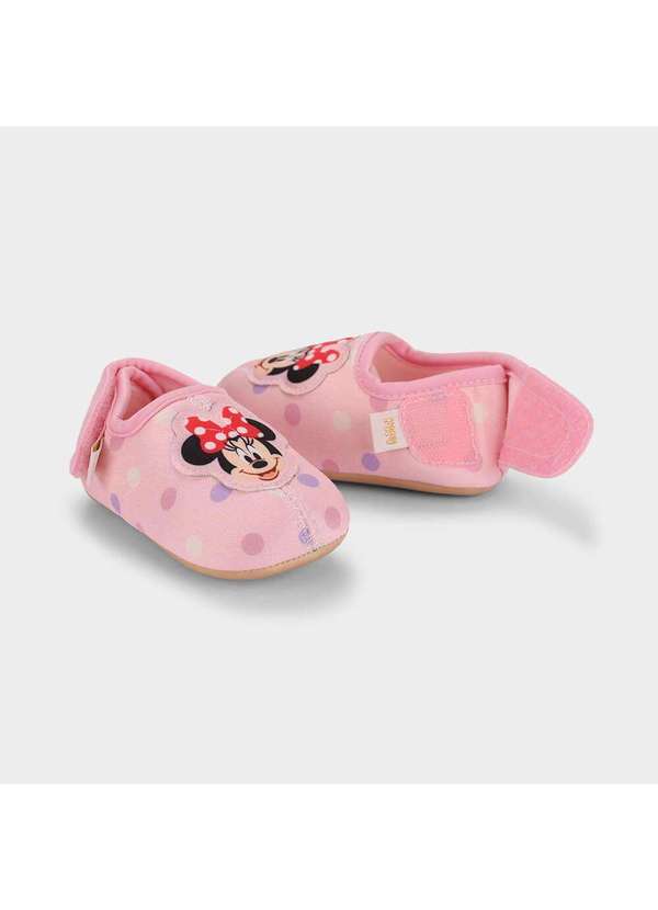 Calçados Bibi - Tênis Meia Infantil Bibi Afeto Joy Ii Minnie da Disney Rosa 2