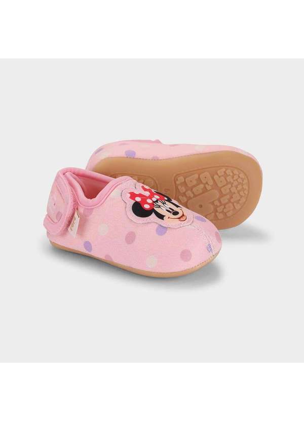 Calçados Bibi - Tênis Meia Infantil Bibi Afeto Joy Ii Minnie da Disney Rosa 4