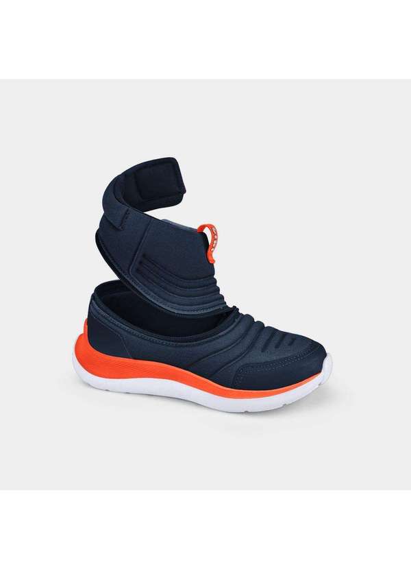 Calçados Bibi - Bota Infantil Bibi para Todos Azul e Laranja 1177009 Azul 3