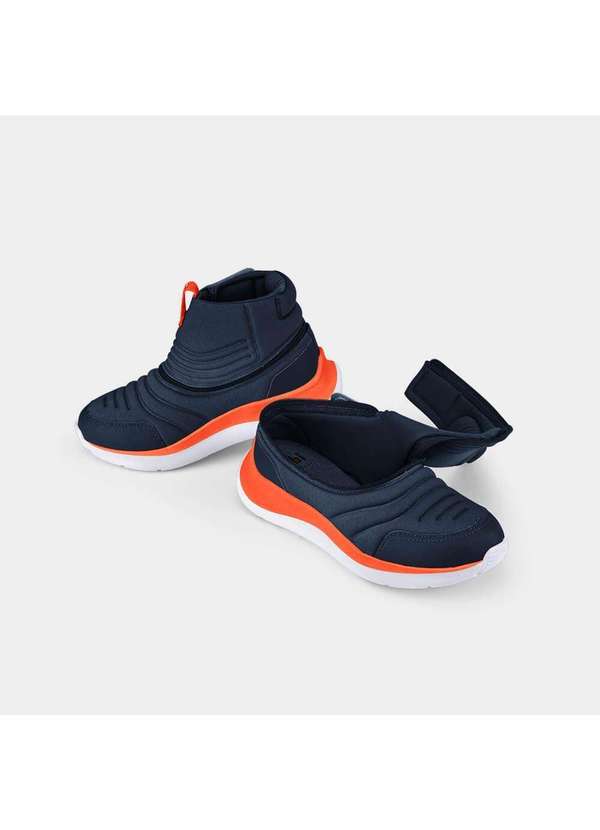 Calçados Bibi - Bota Infantil Bibi para Todos Azul e Laranja 1177009 Azul 4
