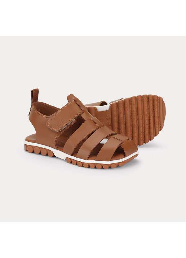 Calçados Bibi - Sandália Infantil Bibi Summer Roller 2.0 Marrom Marrom 4