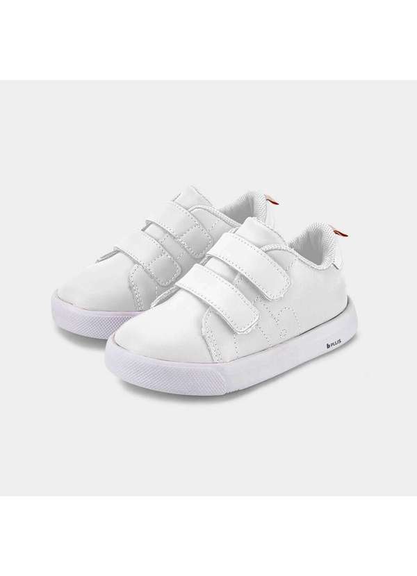 Calçados Bibi - Tênis Infantil Bibi Agility Mini Ii Branco de Couro Branco 2
