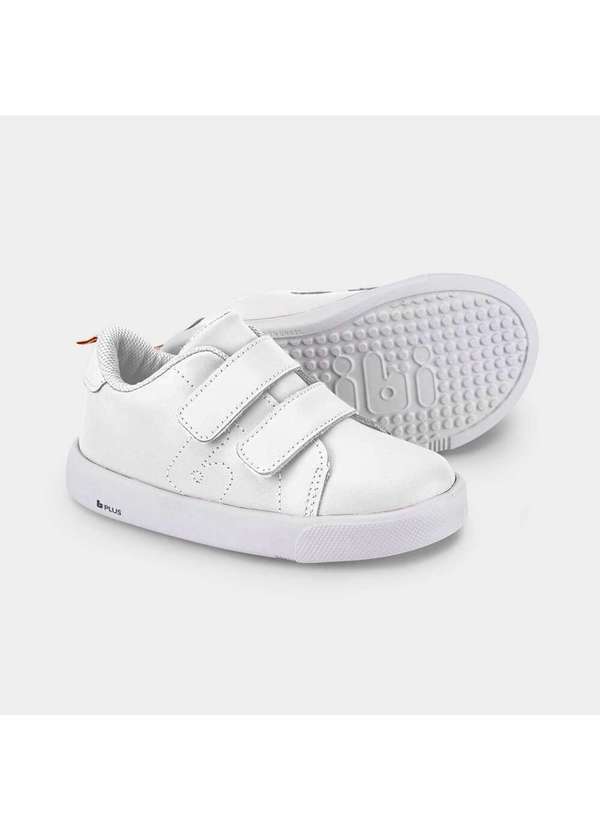 Calçados Bibi - Tênis Infantil Bibi Agility Mini Ii Branco de Couro Branco 4