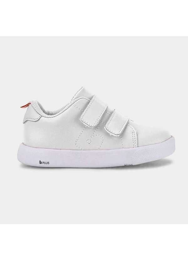 Calçados Bibi - Tênis Infantil Bibi Agility Mini Ii Branco de Couro Branco 5