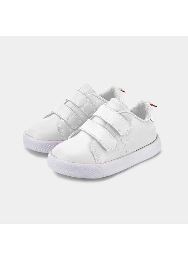 Calçados Bibi - Tênis Infantil Bibi Agility Mini Ii Branco de Couro Branco 6