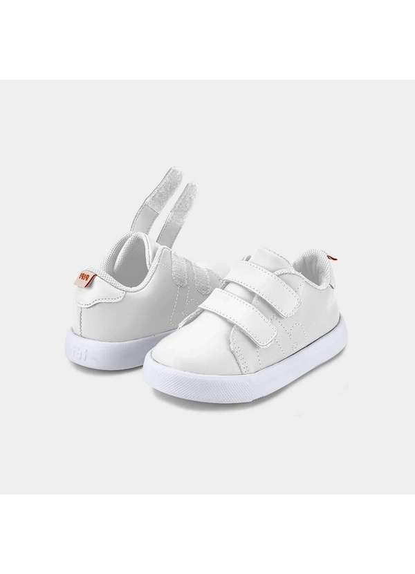 Calçados Bibi - Tênis Infantil Bibi Agility Mini Ii Branco de Couro Branco 7