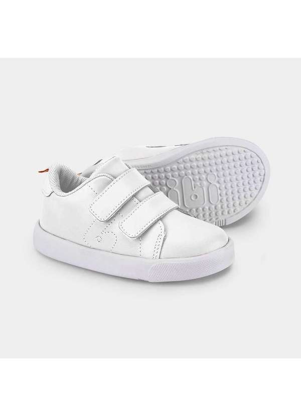 Calçados Bibi - Tênis Infantil Bibi Agility Mini Ii Branco de Couro Branco 8