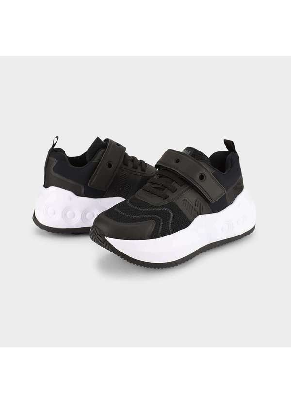 Calçados Bibi - Tênis Infantil Bibi com Rodinhas Skatenis Preto Preto 3