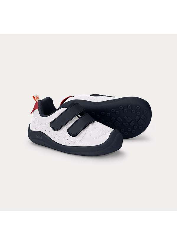 Calçados Bibi - Tênis Infantil Bibi Fisioflex 5.0 Branco com Azul Marinho Azul 4