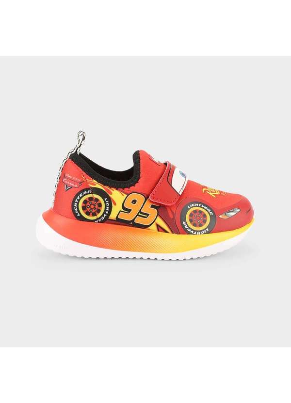 Calçados Bibi - Tênis Infantil Bibi Flash Relâmpago Mcqueen da Disney Vermelho 2