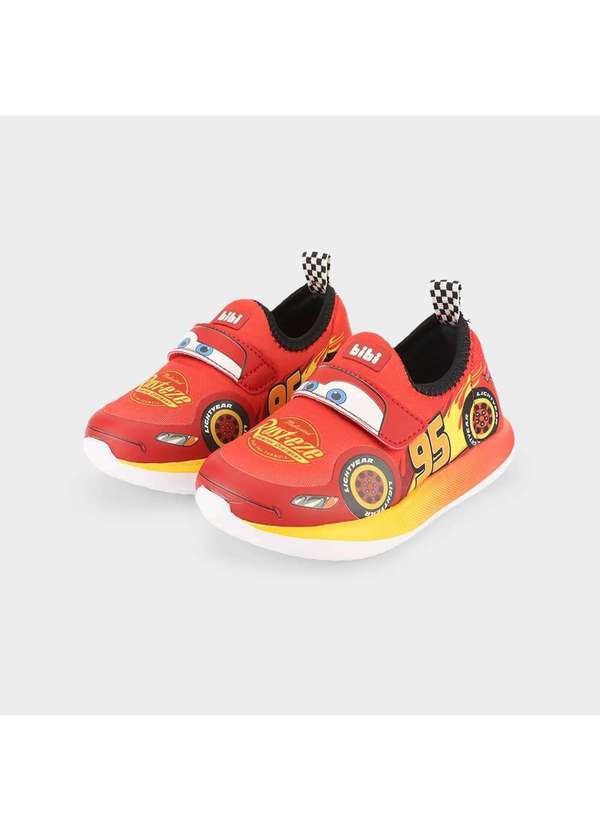 Calçados Bibi - Tênis Infantil Bibi Flash Relâmpago Mcqueen da Disney Vermelho 3