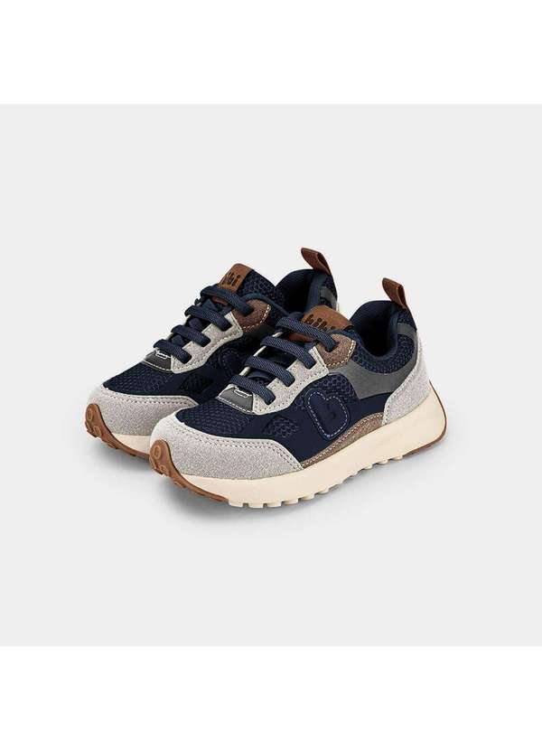 Calçados Bibi - Tênis Infantil Bibi Jogging Azul Marinho Azul 3