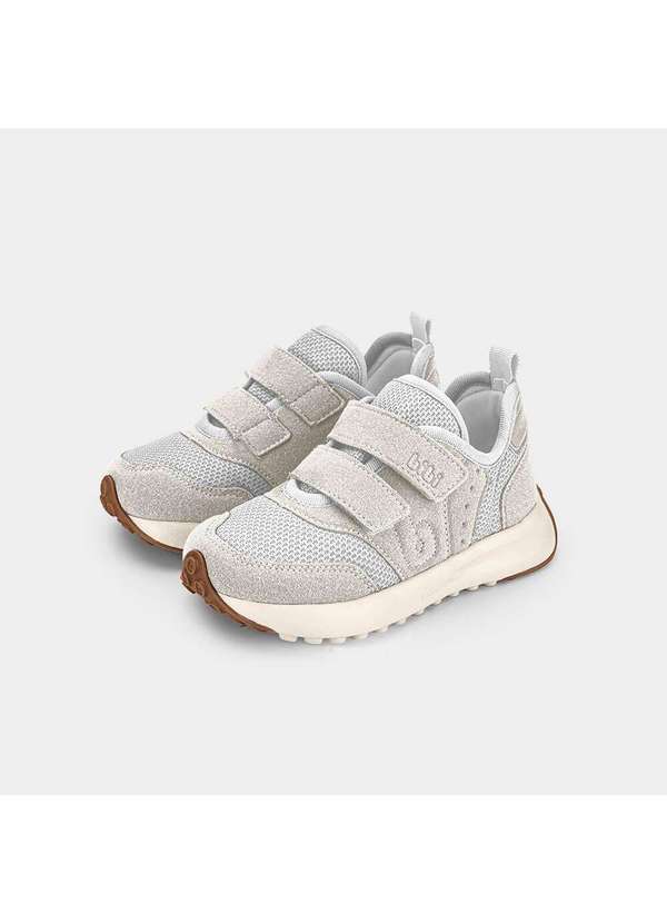 Calçados Bibi - Tênis Infantil Bibi Jogging Branco Branco 2