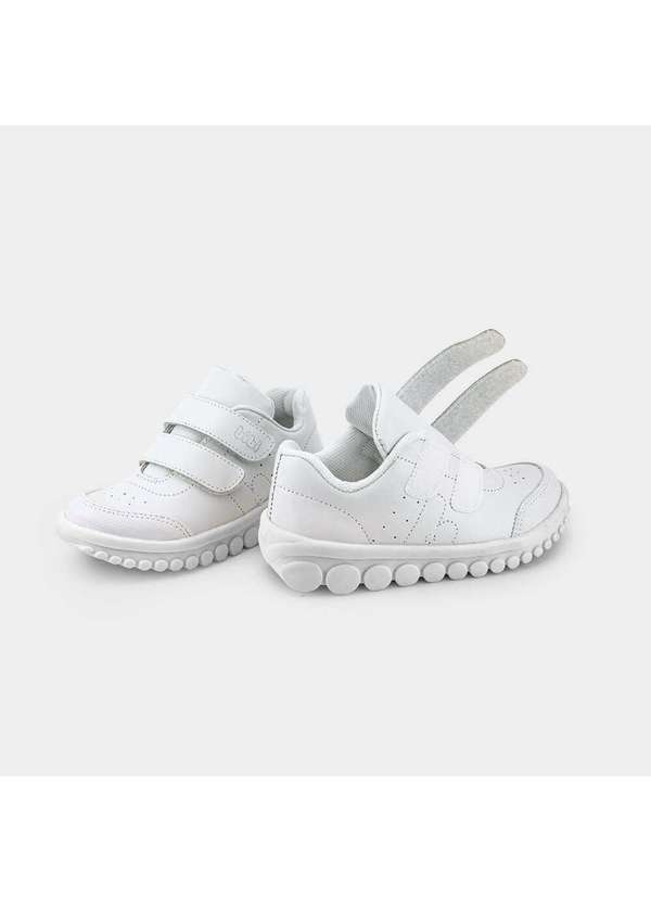 Calçados Bibi - Tênis Infantil Bibi Roller Colegial 2.0 Branco Branco 3