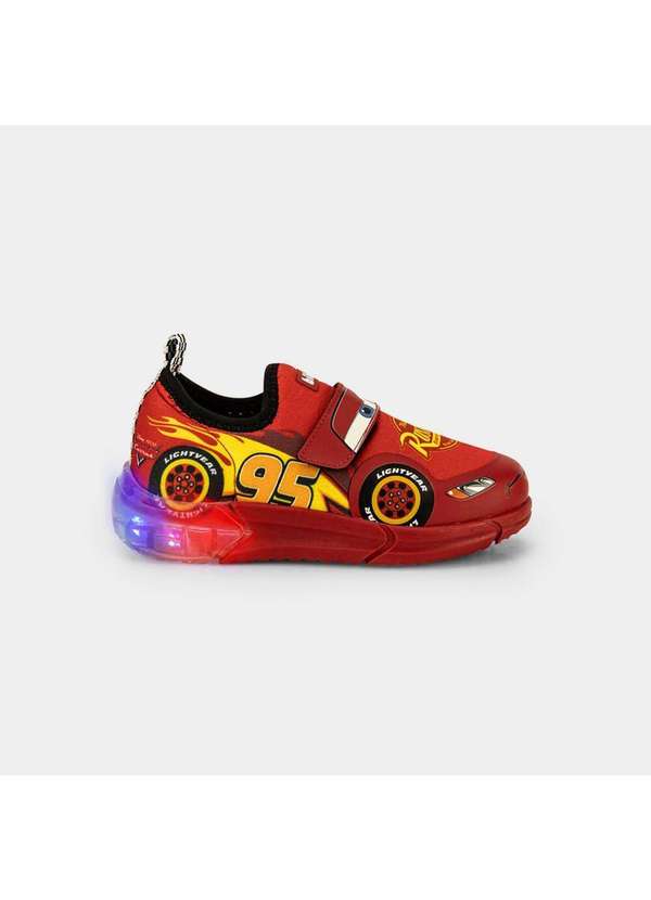 Calçados Bibi - Tênis Infantil Bibi Space Relâmpago Mcqueen da Disney Vermelho
