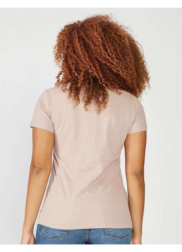 Aeropostale - Camiseta Manga Curta Feminina Silkada Aéropostale - Rose 2