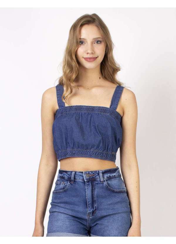 Aeropostale - Top Feminino Aeropostale - Blue Jeans