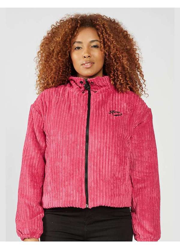 Aeropostale - Jaqueta Feminina Aéropostale - Rosa