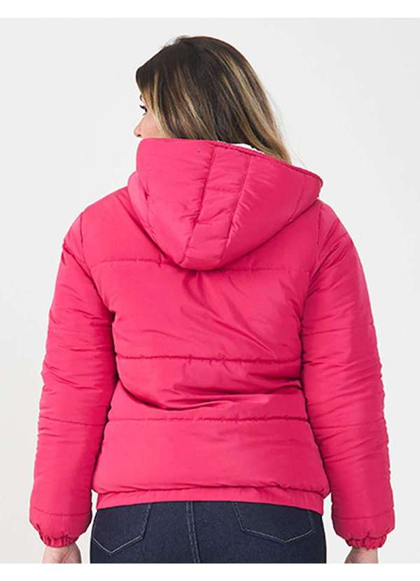 Aeropostale - Jaqueta Feminino Aeropostale Dupla Face - Rosa 2