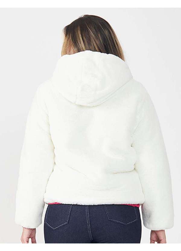 Aeropostale - Jaqueta Feminino Aeropostale Dupla Face - Rosa 4