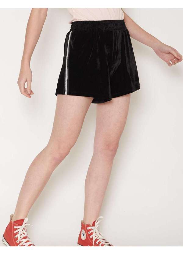 Aeropostale - Shorts Feminino Aeropostale - Preto