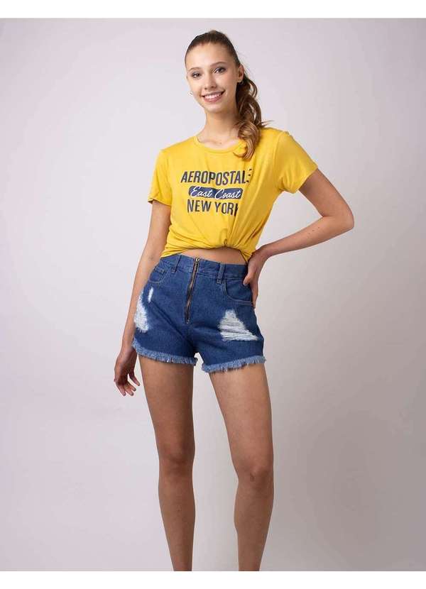 Aeropostale - Shorts Jeans Feminino - Aeropostale - Jeans 2