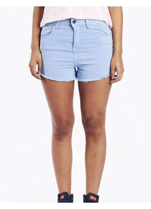 Aeropostale - Shorts Sarja Feminino Aeropostale - Azul