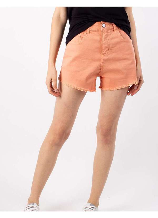 Aeropostale - Shorts Sarja Feminino Aeropostale - Rosa Coral 1