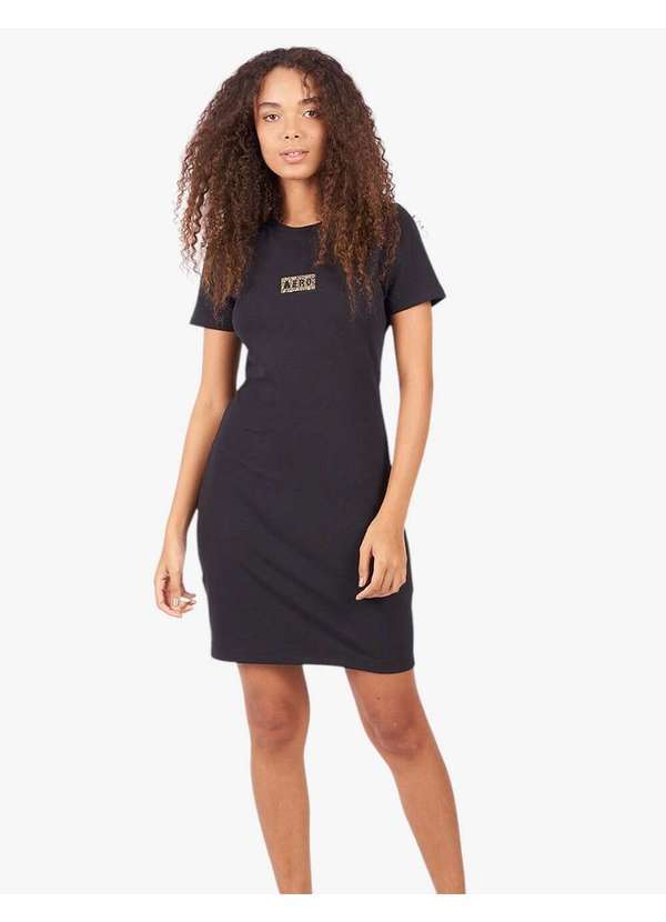 Aeropostale - Vestido Feminino Aéropostale - Preto