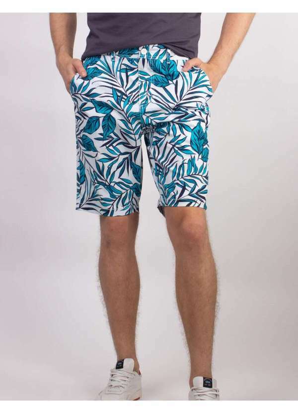 Aeropostale - Walk Sarja Masculino - Floral Azul Turquesa