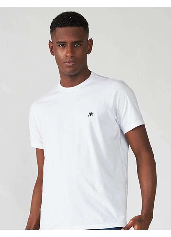 Aeropostale - Camiseta Manga Curta Masculina A87 Aéropostale - Branco
